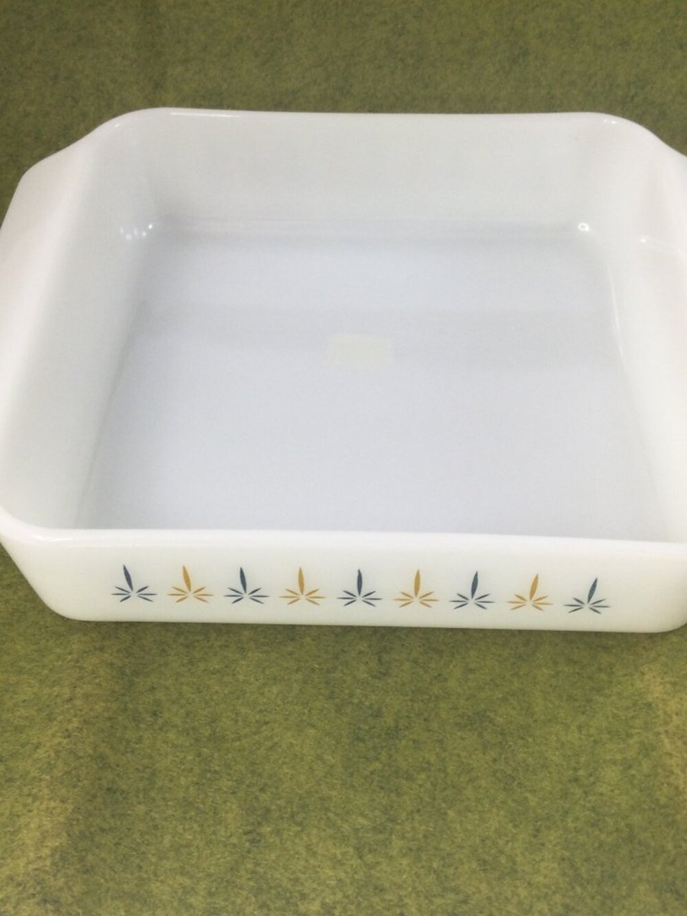 Anchor Hocking Fire King Casserole Dish Candle Glow 8"